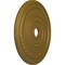 Ekena Millwork Cole Ceiling Medallion (Fits Canopies up to 9 1/8"), 25 3/8"OD x 3 3/8"ID x 1 3/8"P, Gold CM25COGLS - alternate 3